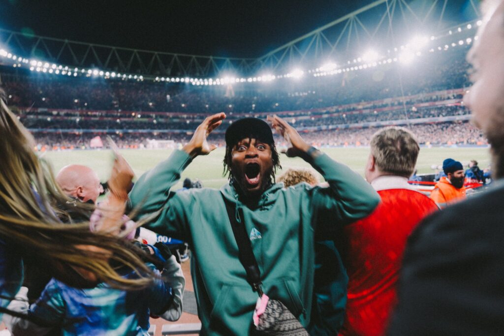 Uefa Champions League 2024/25: Arsenal 3-0 Real Madrid - Photos of Gunners fans celebrating stunning victory