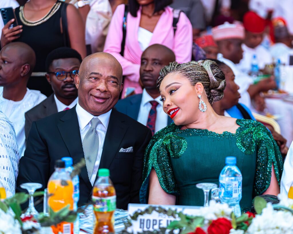'Seeing my husband receive the Governor of the Year (Infrastructure) award such a proud and emotional moment for me' - Chioma Uzodimma