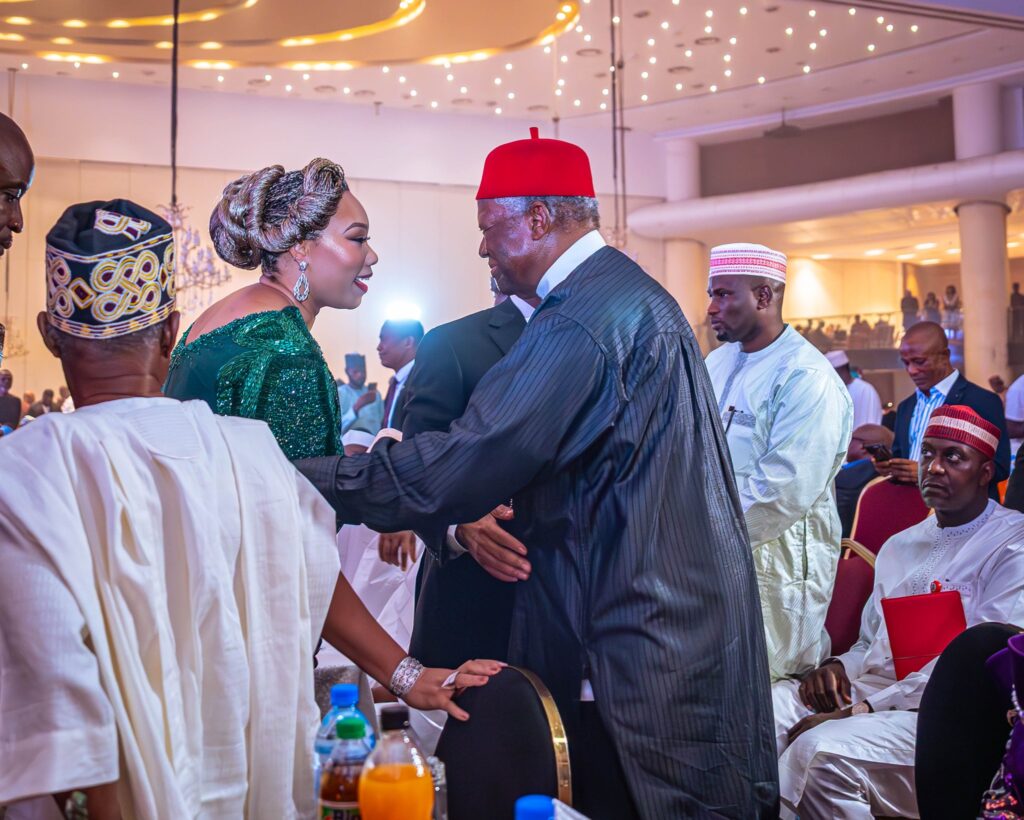 'Seeing my husband receive the Governor of the Year (Infrastructure) award such a proud and emotional moment for me' - Chioma Uzodimma