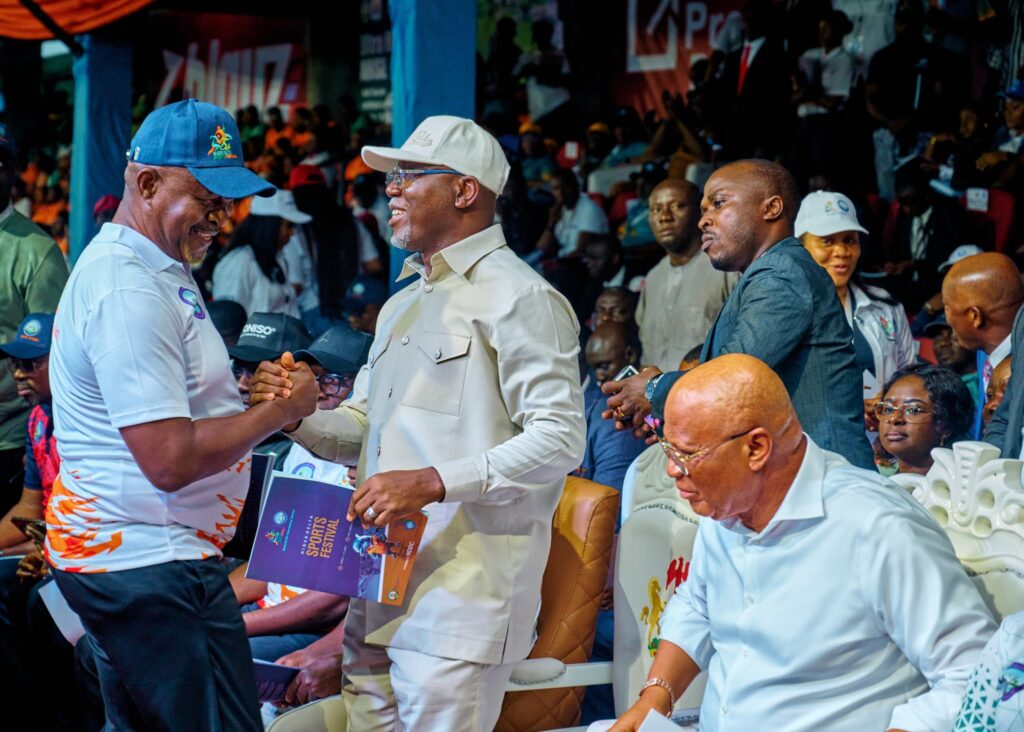 Niger Delta Sports Festival 2025: Photos - Aiyedatiwa attends opening ceremony at Uyo Township Stadium