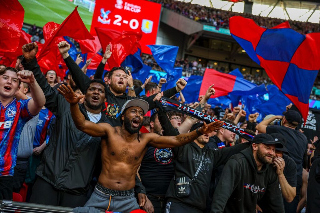 FA Cup 2024/25: Crystal Palace 3-0 Aston Villa - Photos of Eagles fans wild celebration after reaching final for the third time