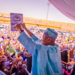 Photos: Ganduje attends swearing-in of 34 new local governments chairman of Katsina State