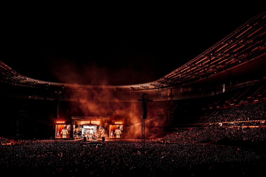 Photos: Burna Boy's performance from Stade de France in Paris to The Co-op Arena in Manchester