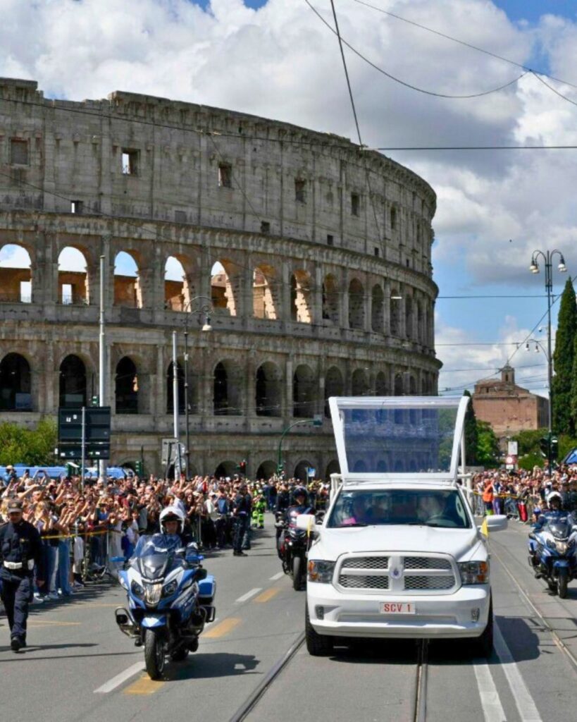 Pope Francis Passes At 88: Photos – Mortal remains of Holy See carried aboard the popemobile through the streets of Rome