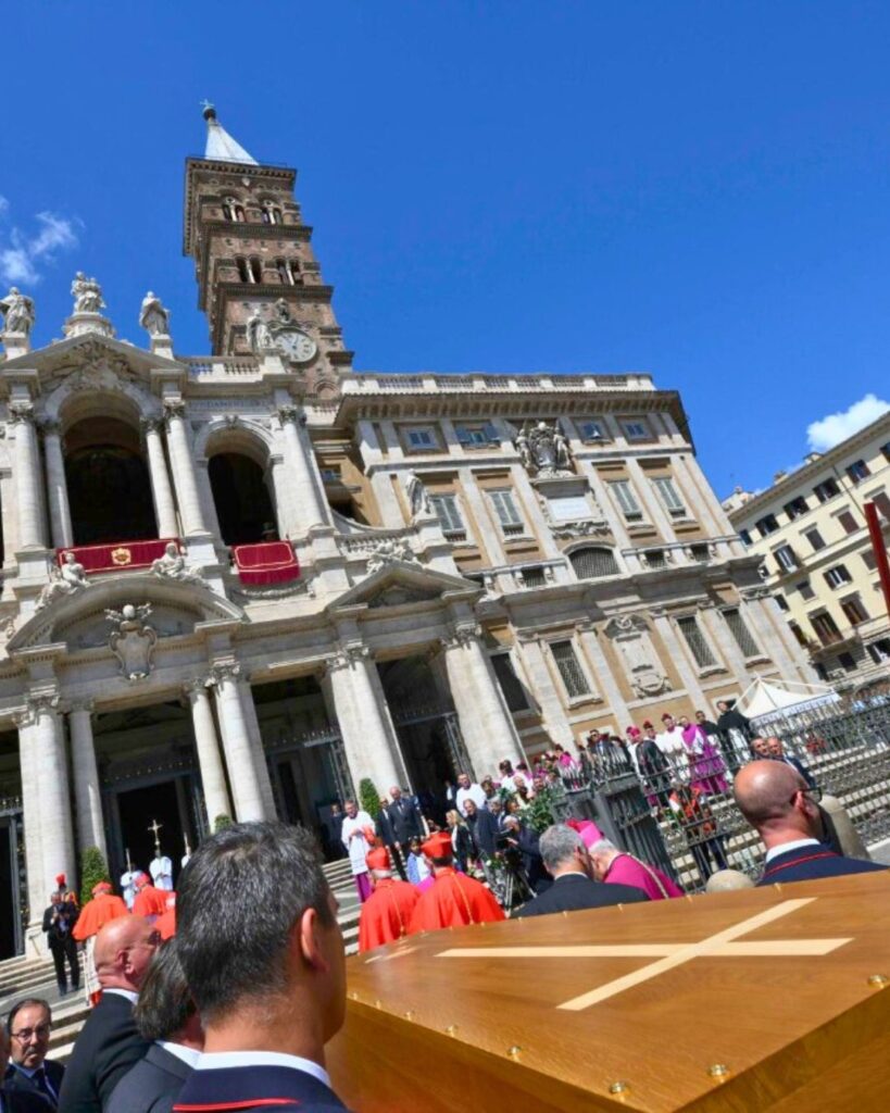 Pope Francis Passes At 88: Photos - Mortal remains of Holy See carried aboard the popemobile through the streets of Rome