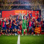 Copa Del Rey 2024/25: Barcelona 3-2 Real Madrid – Kounde nets in extra time as Catalans lift trophy