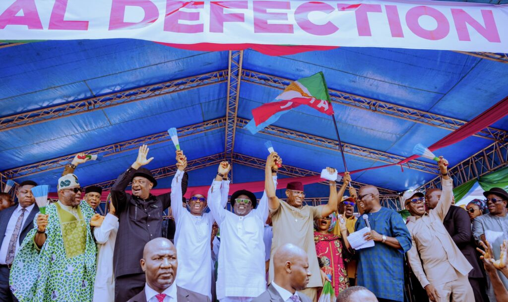Oborevwori Dumps PDP Joins APC: 'This is for the best interests of the people of Delta State'