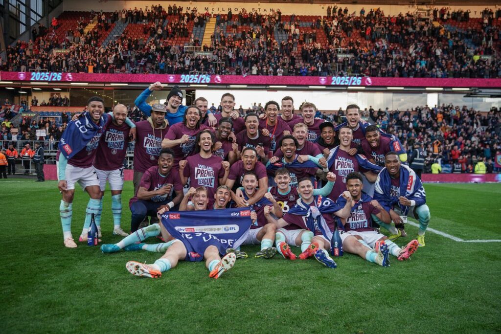 Burnley promoted back to Premier League
