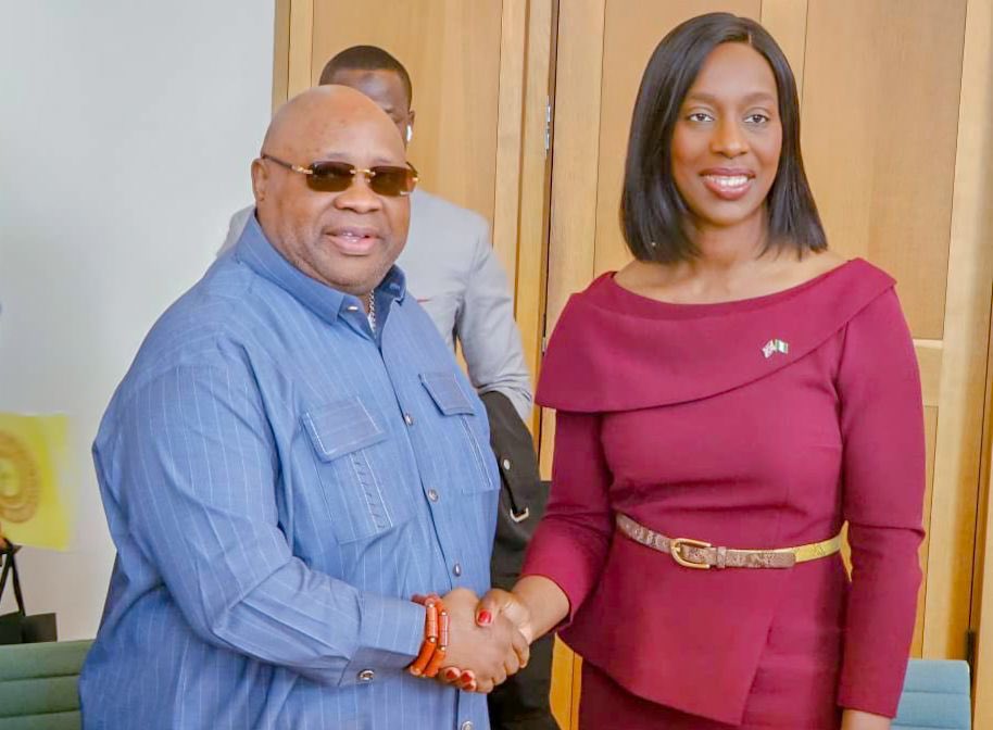 Photos: Governor Adeleke meets with UK PM’s Envoy to Nigeria on Trade, Eshalomi, ‘on driving UK investments to Osun State’