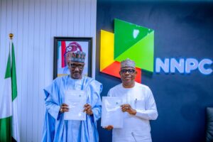NNPCL Press Release - 'Change of Baton: Ojulari takes over from Kyari'