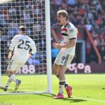 Premier League 2024/25: Bournemouth 1-1 Manchester United – Hojlund levels to rescue point for Reds