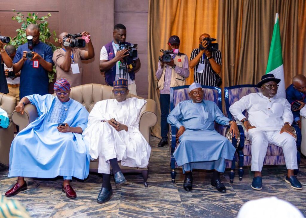 Oborevwori Dumps PDP Joins APC: Photos – Sanwo-Olu joins Shettima to welcome Delta State Governor ‘into the progressive family’