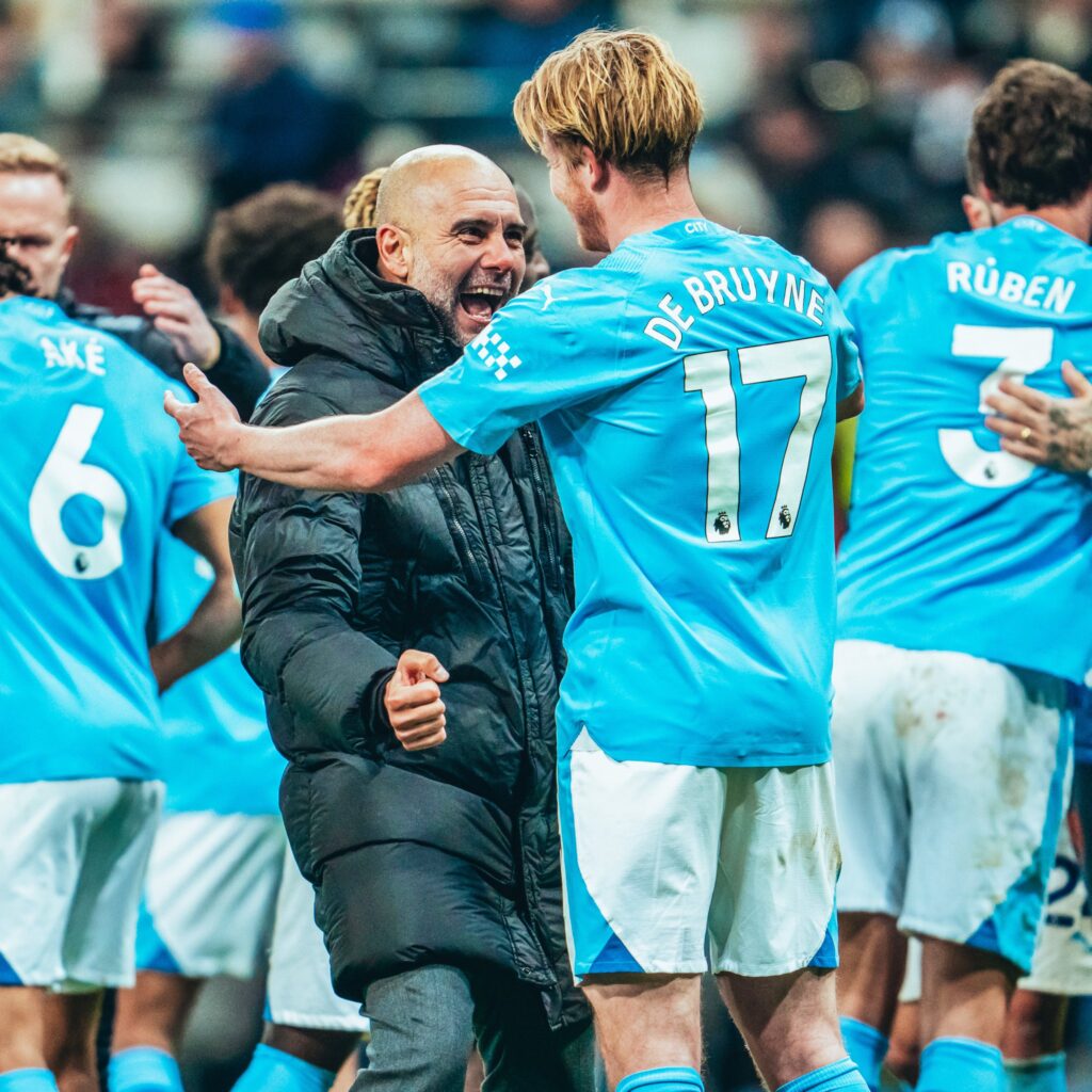 Manchester City: ‘We are going to enjoy the last two months together but emotionally it’s tough’ – Guardiola on  De Bruyne