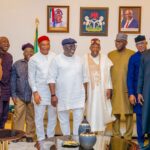 Oborevwori Dumps PDP Joins APC: Photos – Governor Abiodun meets with Delta State Governor, Okowa