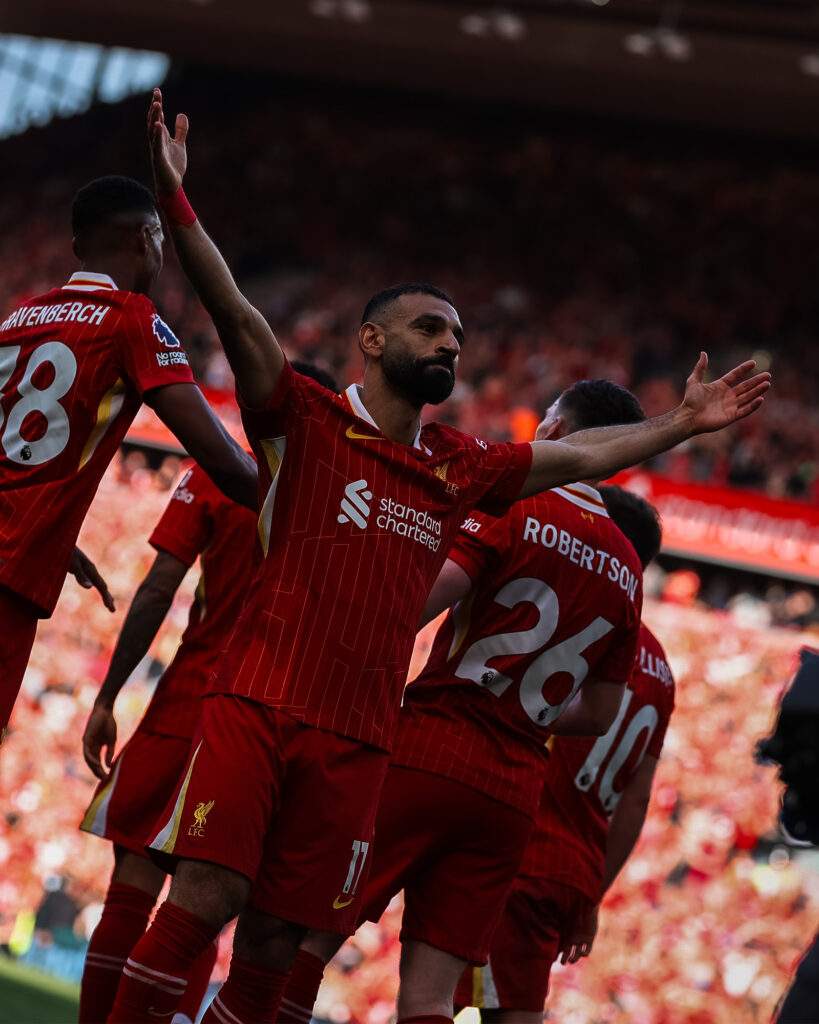 Premier League 2024/25: Liverpool 5-1 Tottenham – Reds win record-equalling 20th league title with wallop of Tottenham