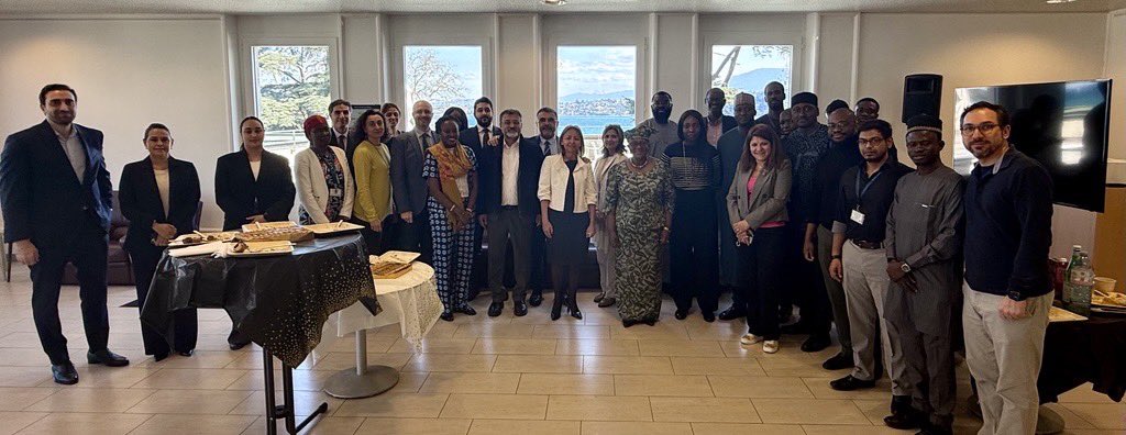 Eid-el-fitr 2025: Photos – WTO DG Okonjo-Iweala joins staff at celebratory lunch