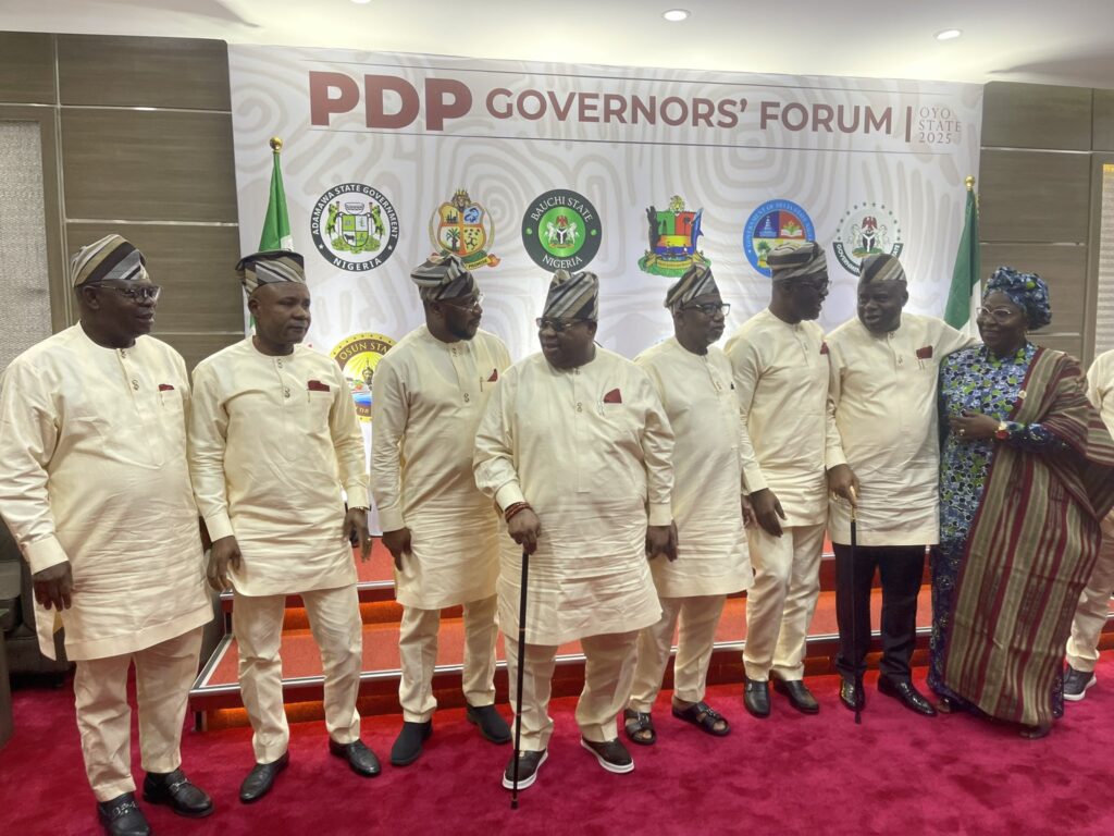 Photos: PDP Governors’ Forum Meeting in Oyo State