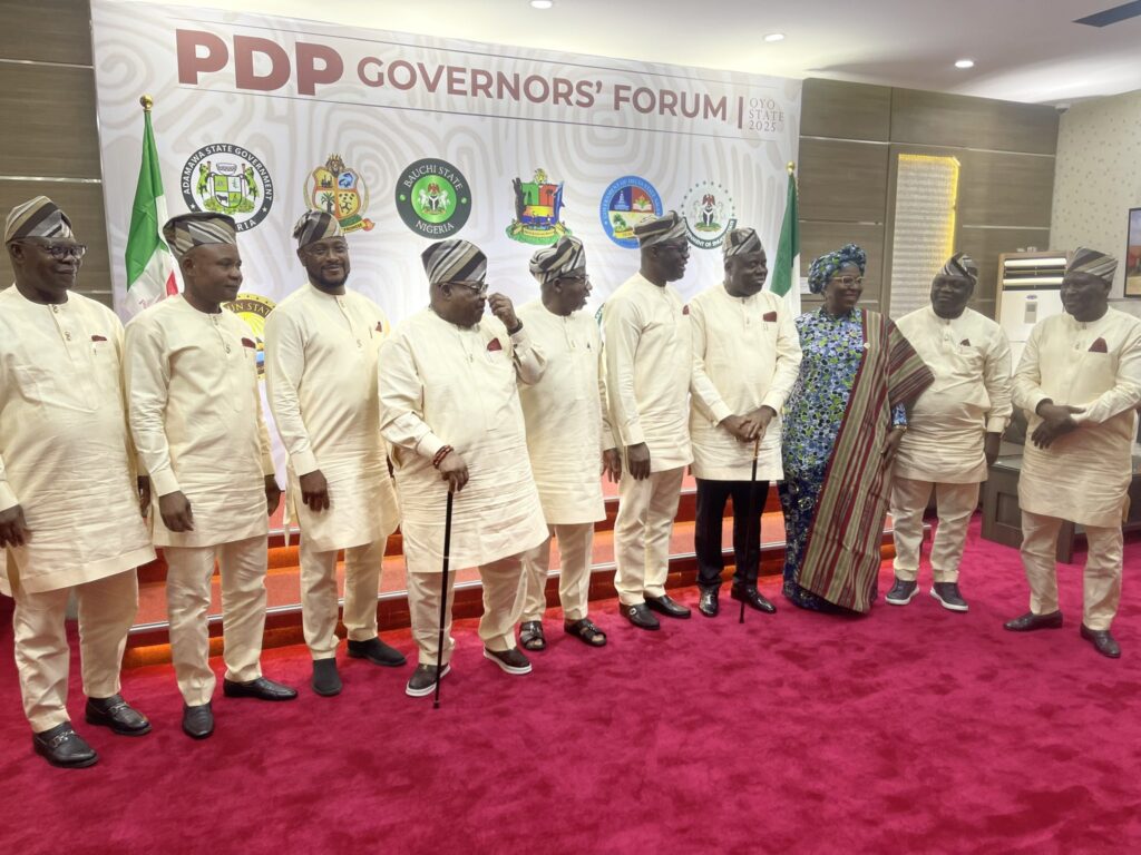Photos: PDP Governors' Forum Meeting in Oyo State