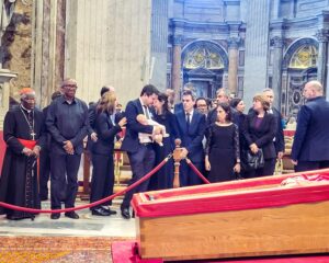 Pope Francis Passes At 88: Photos - Peter Obi join thousands of mourners at St. Peter’s Basilica to pay last respects to His Holiness