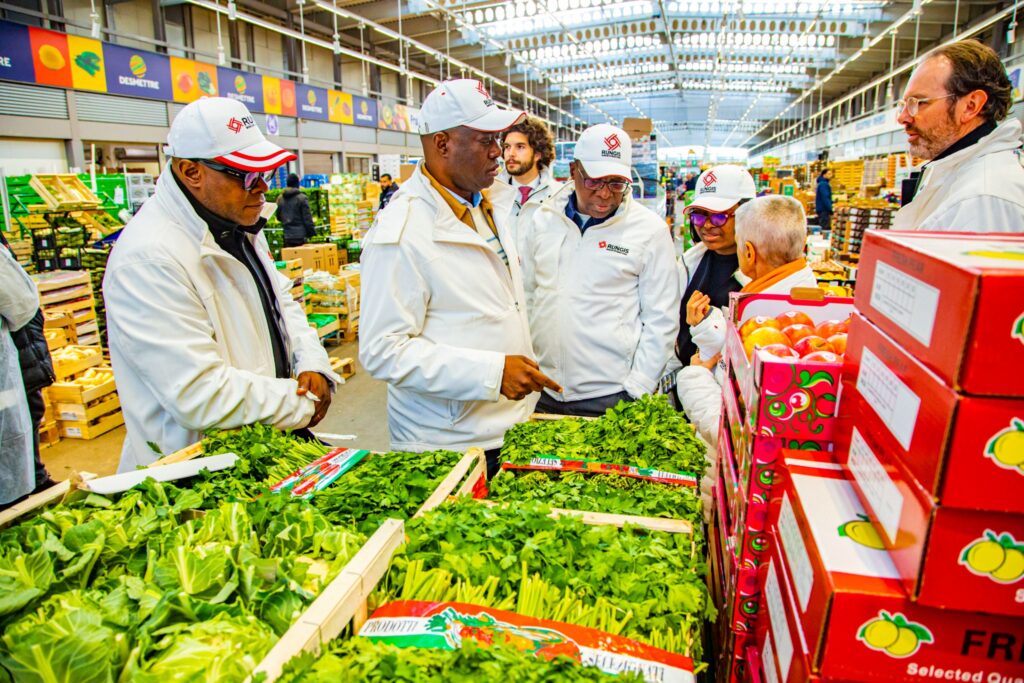 Photos: Governor Makinde takes a tour of Rungis International Market in Paris