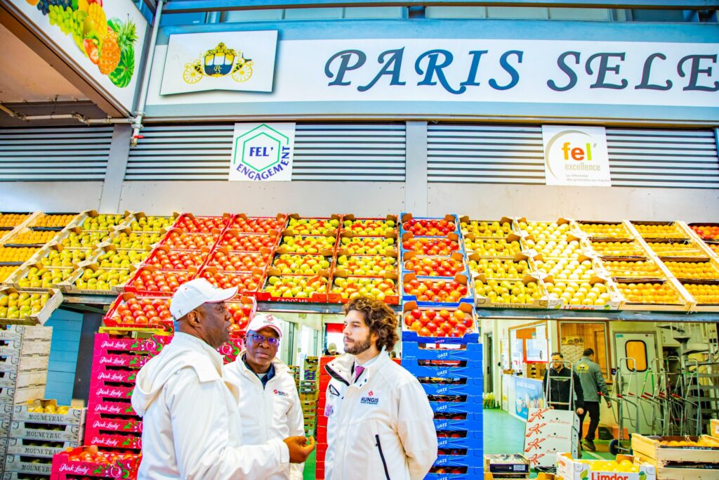 Photos: Governor Makinde takes a tour of Rungis International Market in Paris