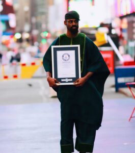 Governor Sanwo-Olu congratulates Tunde Onakoya 'for setting a Guinness World Record for the longest chess marathon'