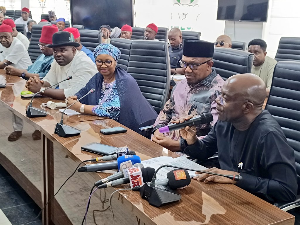 LP Statement – ‘Peter Obi, Alex Otti mission to INEC a desperate action to hijack party structure’