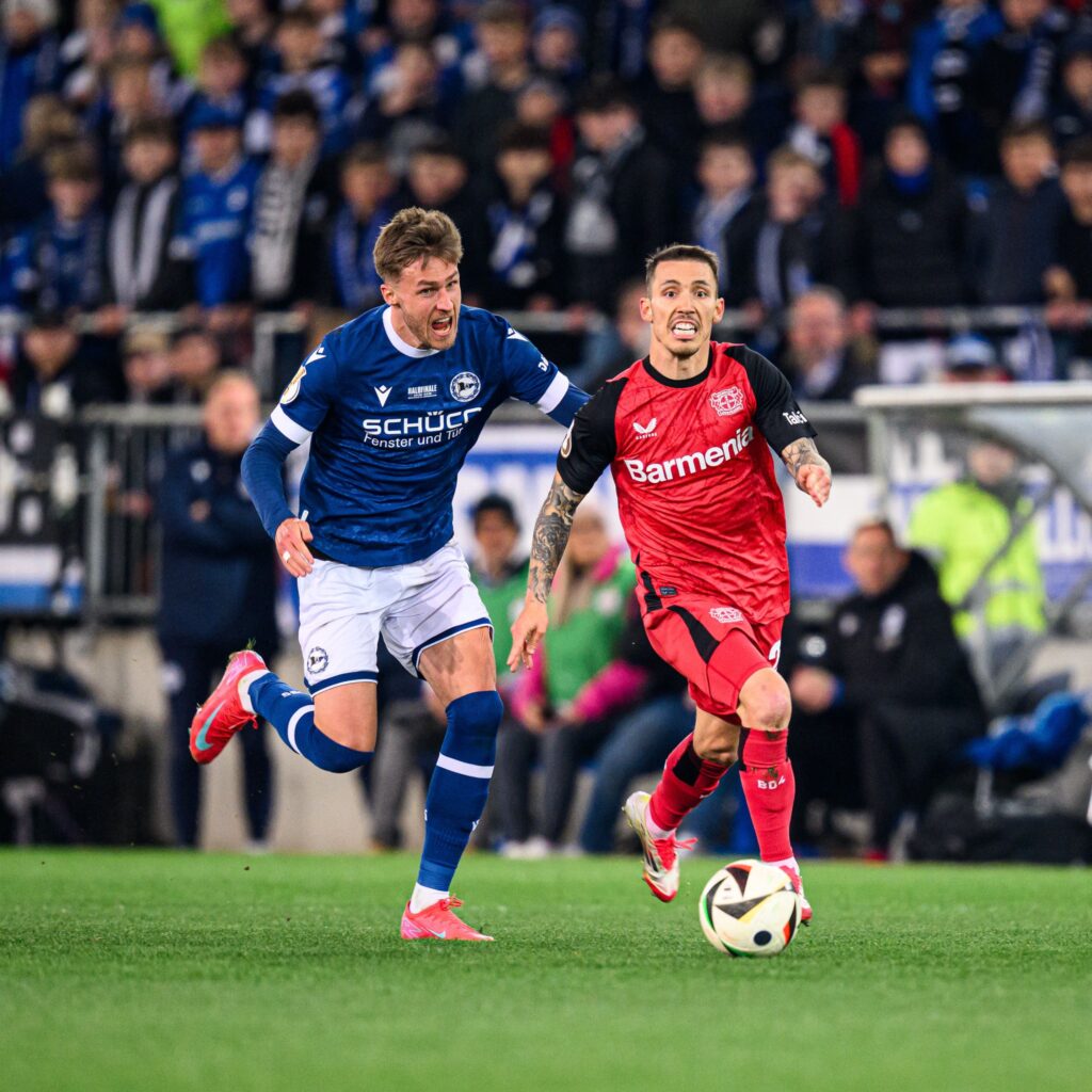 DFB Cup 2024/25: Arminia Bielefeld 2-1 Bayer Leverkusen – Third tier side shock Alonso’s Black and Reds to reach final