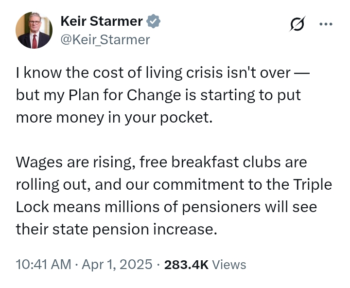United Kingdom: Keir Starmer 'rolling out free breakfast clubs' due to "cost of living crisis'