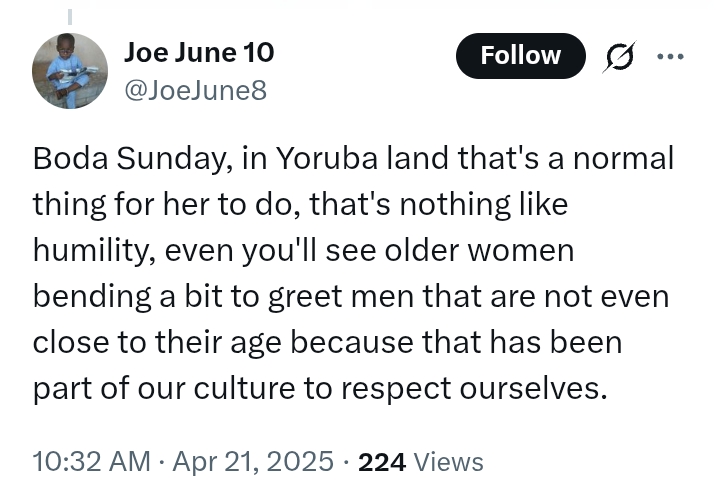 'First Lady Oluremi Tinubu is humility personified' - Sunday Dare