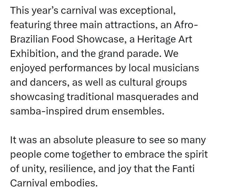 Lagos Fanti Carnival: Photos - 'A powerful reconnection to our roots' - Sanwo-Olu