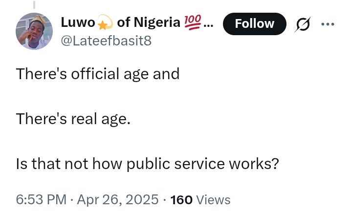 Rufai Oseni reacts after 68-year old KWAM1 'claimed the president was an Egbon “elder he runs errand for on lagos Island'