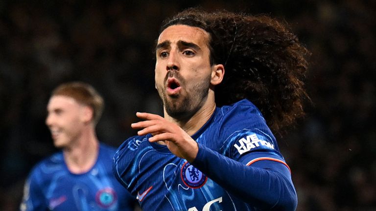 Premier League 2024/25: Chelsea 1-0 Manchester United – Cucurella’s header boosts Blues Champions League race