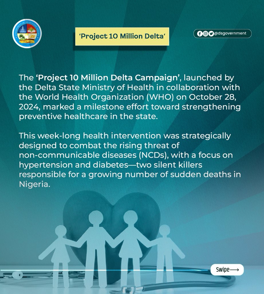 Delta State: 'Sustainable healthcare - Impact of Governor Oborevwori's 'Project 10 Million Delta'