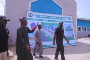 Borno State: Governor Zulum begins 100-bed hospital, market complex in Dikwa