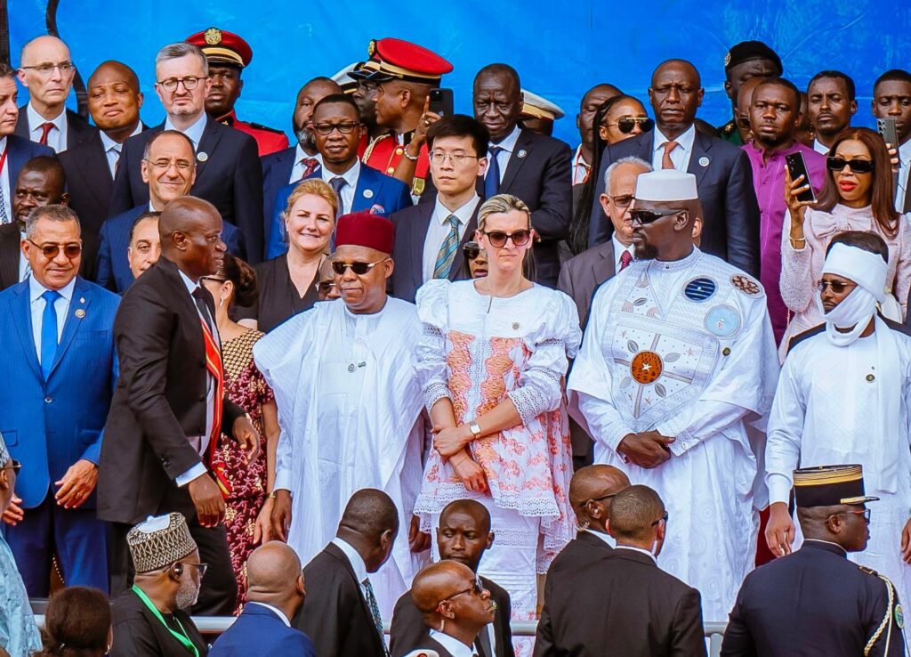 Photos: VP Shettima at inauguration of Nguema as President of Gabon