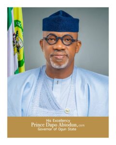 Governor Abioun At 65: 'I rededicate myself to the vision of a more prosperous Ogun State'