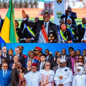 Photos: VP Shettima at inauguration of Nguema as President of Gabon