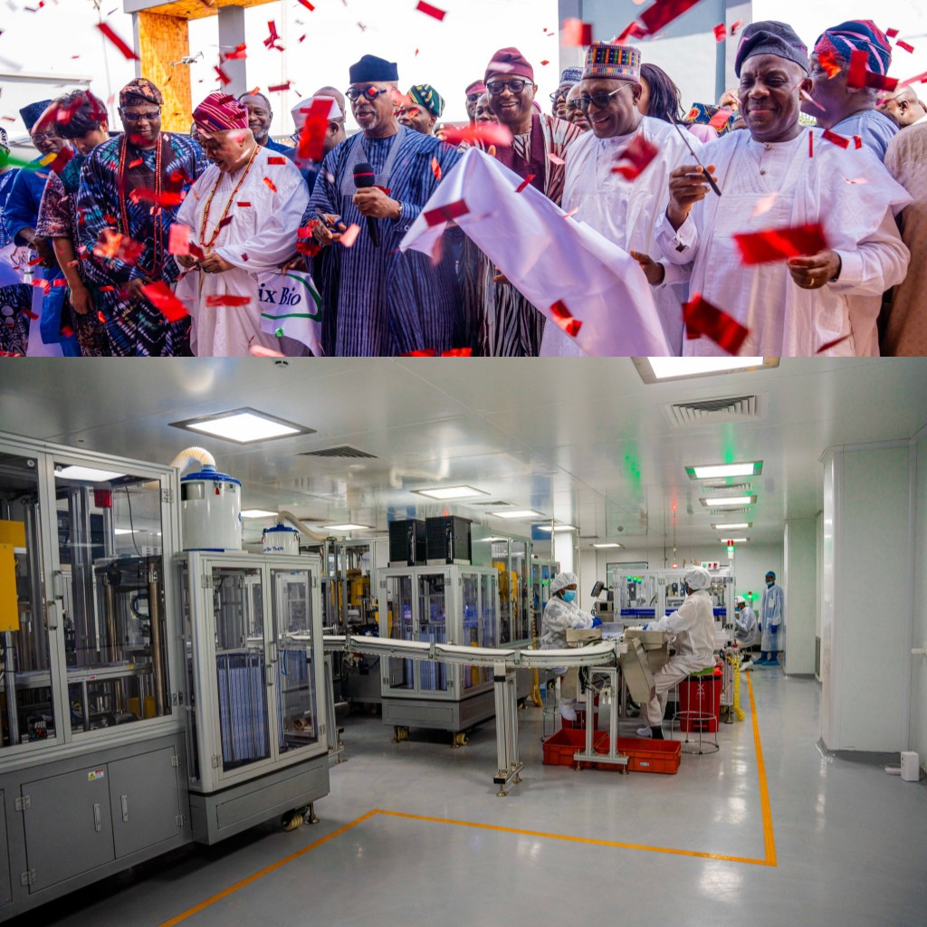 Ogun State: Governor Abiodun commissions Nigeria’s first large-scale rapid diagnostic test (RDT) production facility