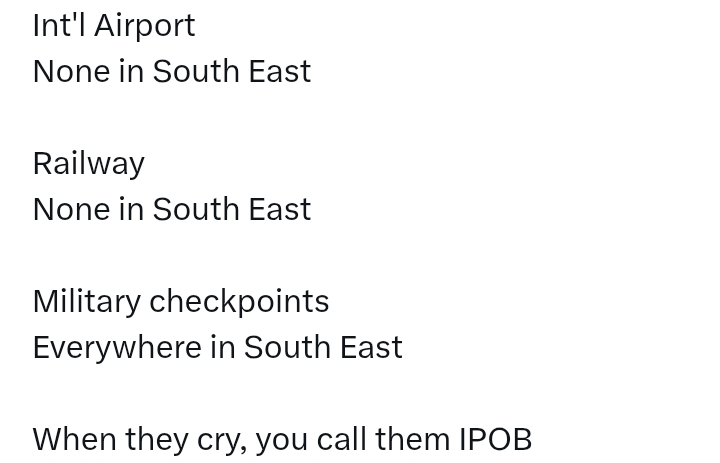 'Military checkpoints everywhere in the South East' - Charly Boy