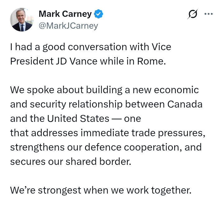 US-Canada: Both countries to 'build new economic relationship to address trade pressures'