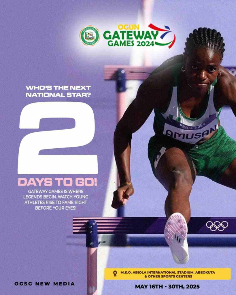 Gateway Games 2024: ‘Ogun State ready to host over 14,000 athletes for 15 days’