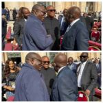 Pope Leo XIV Inauguration: Photos – President Tinubu says, ‘I’m the Head of the Nigerian Delegation’ as he meets with Peter Obi, Fayemi at Vatican