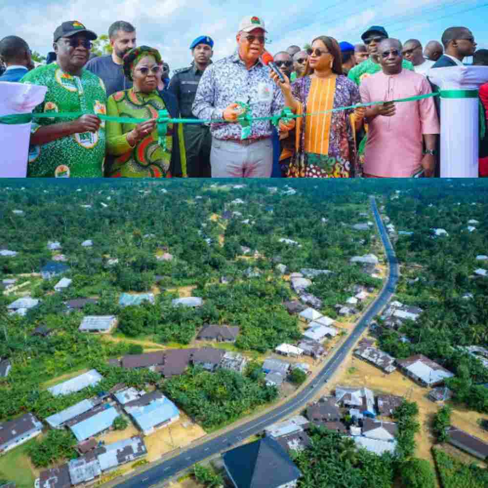 Akwa Ibom State: Governor Eno commission 14.28km Ikot Ubo–Odot Road and model Primary Health Centre