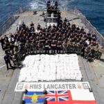 Royal Navy warship capture vessel loaded with dr*gs worth £30m