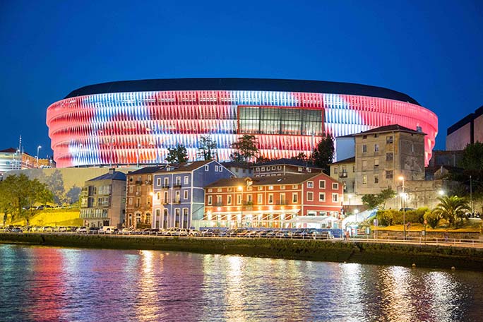 the seventh-largest stadium in Spain