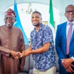 President Tinubu meets Nigerian medical student in Saint Lucia