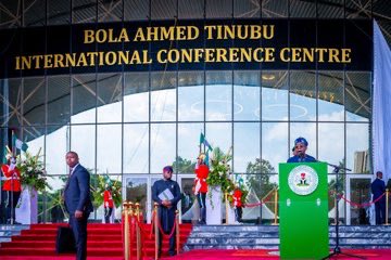 President Tinubu renames International Conference Centre to Bola Ahmed Tinubu International Conference Centre