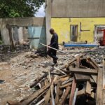 Photos: Peter Obi’s ‘youngest brother’ company property ‘invaded and demolished’ in Lagos
