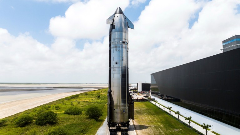 SpaceX Starship rocket preparing for the tenth flight test explodes into huge fireball